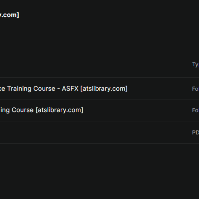 ASFX Course Package