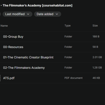 Adrian Per – The Filmmaker’s Academy