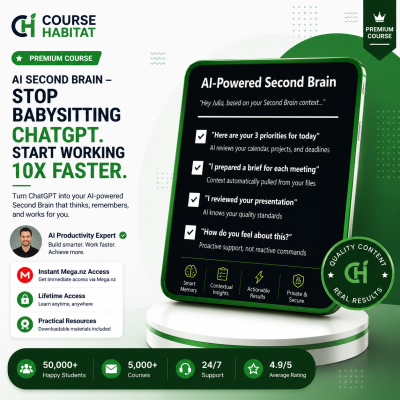 Ai Second Brain – Stop Babysitting ChatGPT. Start Working 10x Faster.