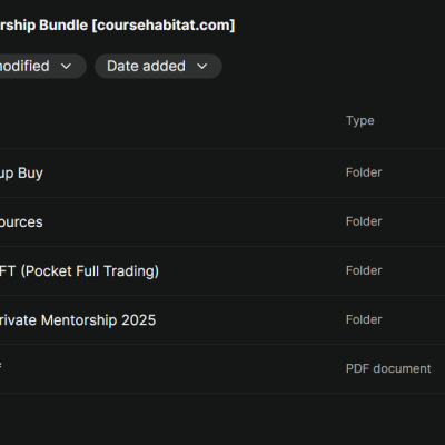 Amas – Pocket Full Trading Private Mentorship