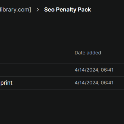 Authority Hacker – The SEO Penalty Pack