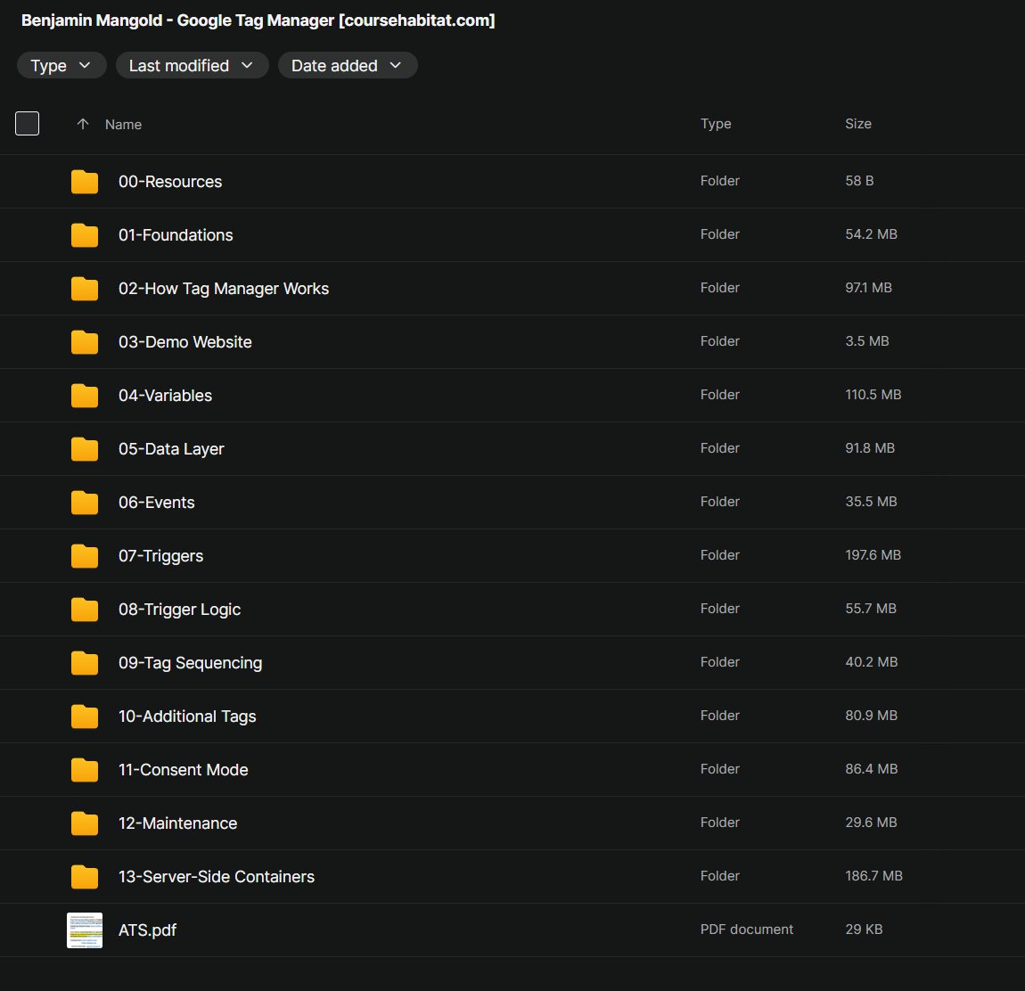 Benjamin Mangold – Google Tag Manager