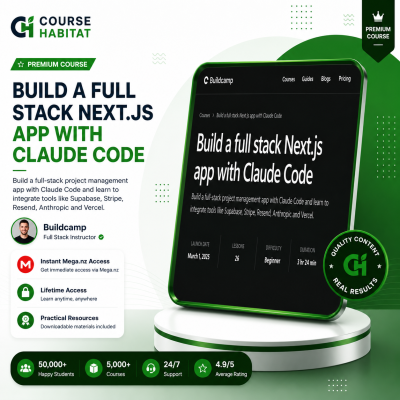 Build a full stack Next.js app with Claude Code