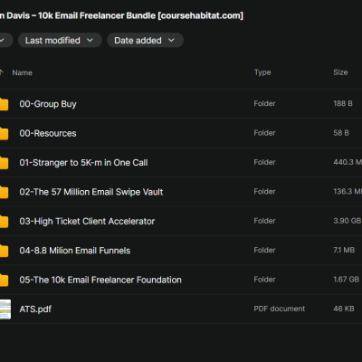 Christian Davis – 10k Email Freelancer Bundle