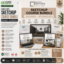 Clare Le Roy – SketchUp Beginner + Intermediate Course Bundle