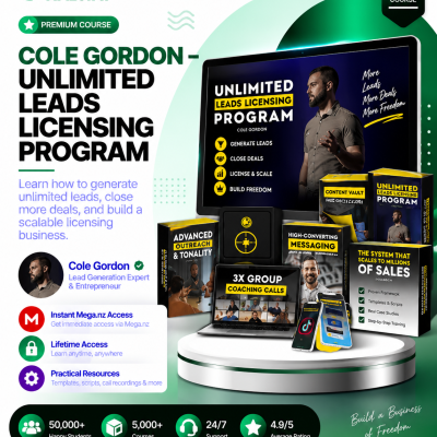 Cole Gordon – Unlimited Leads Licensing Program