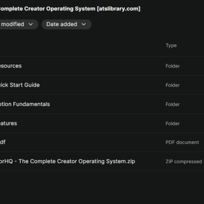 CreatorHQ – The Complete Creator Operating System