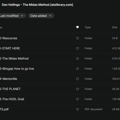 Dan Hollings – The Midas Method