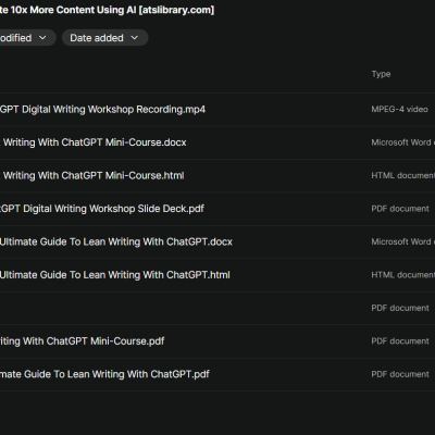Dicke Bush – Generate 10x More Content Using AI