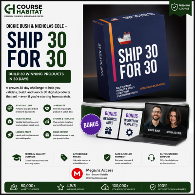 Dickie Bush and Nicholas Cole – Ship 30 for 30 + Bonus