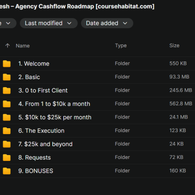 Donvesh – Agency Cashflow Roadmap