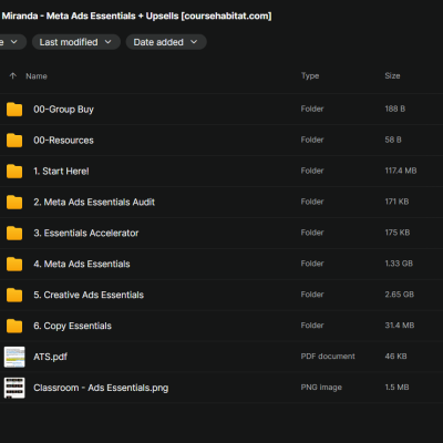 Eddy Miranda – Meta Ads Essentials + Upsells