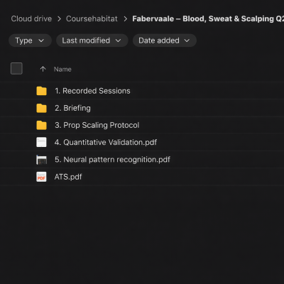 Fabervaale – Blood,Sweat & Scalping Q2