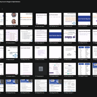 Geoff Cudd – AI Writing Course for Bloggers & Digital Marketers