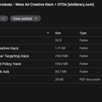 Godson Okorodudu – Meta Ad Creative Hack + OTOs