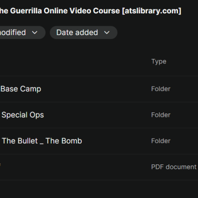 Guerrilla Trading – The Guerrilla Online Video Course