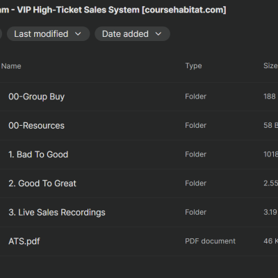 Impact Team – VIP High-Ticket Sales System