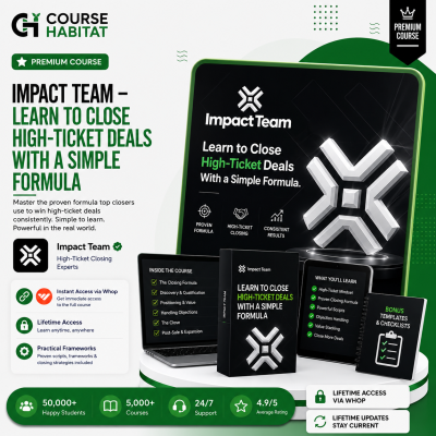 Impact Team – Learn to Close High-Ticket Deals With a Simple Formula