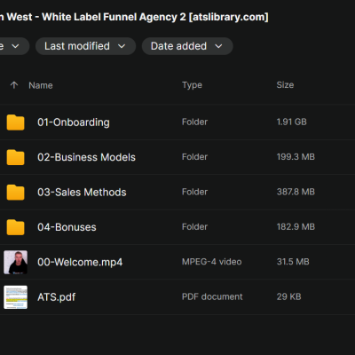 Jason West – White Label Funnel Agency 2.0