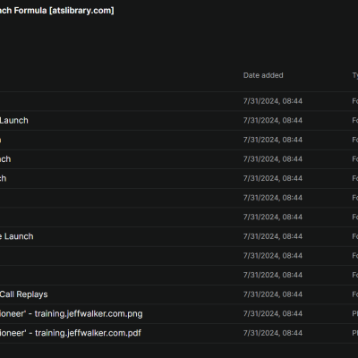 Jeff Walker – Product Launch Formula