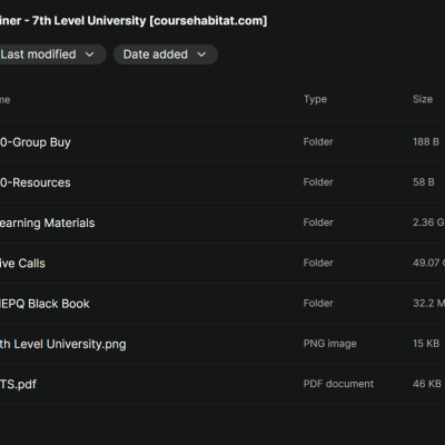 Jeremy Lee Miner – 7th Level University