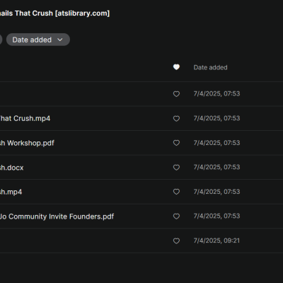 Joey Percia – Emails That Crush