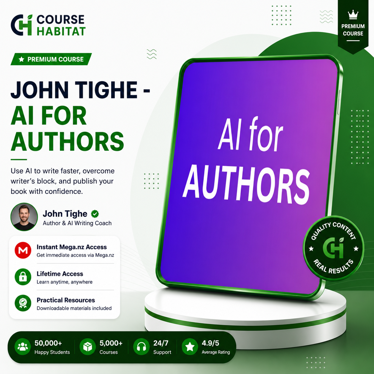John Tighe – AI for Authors