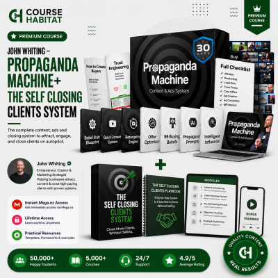 John Whiting – Propaganda Machine+The Self Closing Clients System