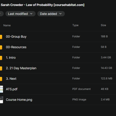 Jordan & Sarah Crowder – Law of Probability