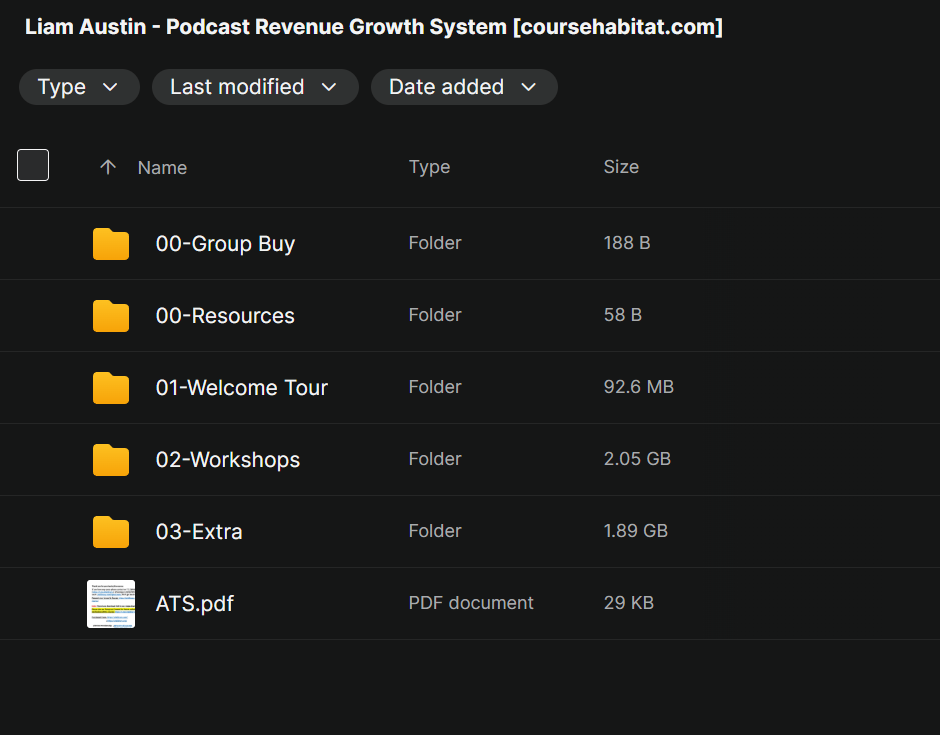 Liam Austin – Podcast Revenue Growth System