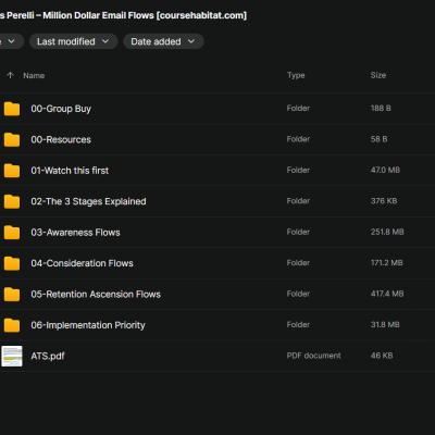 Matias Perelli – Million Dollar Email Flows