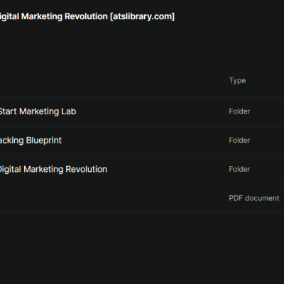 Mike Filsaime – The Digital Marketing Revolution Full Course