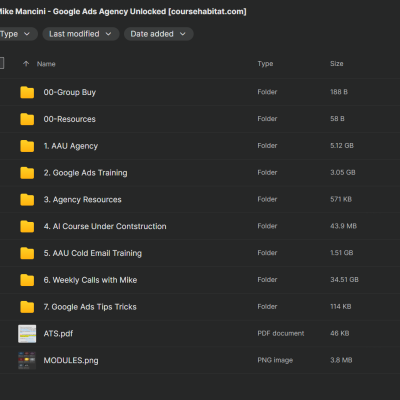 Mike Mancini – Google Ads Agency Unlocked