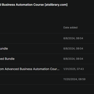 Mitch Baylis – Make.com Advanced Business Automation Course