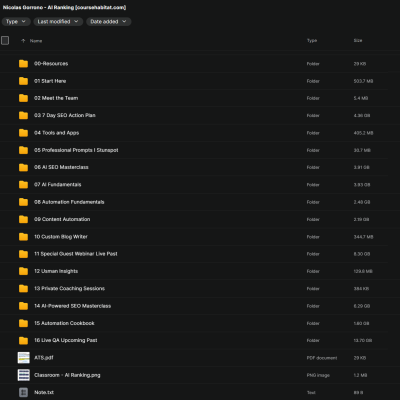 Nicolas Gorrono – AI Ranking