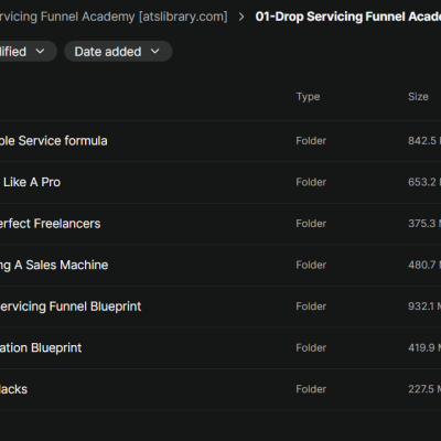 Nomad Grind – Drop Servicing Funnel Academy