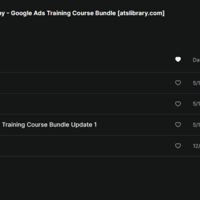 Online Advertising Academy – Google Ads Training Course Bundle