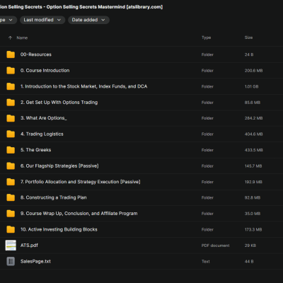 Option Selling Secrets – Option Selling Secrets Mastermind