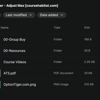 Option Tiger – Adjust Max