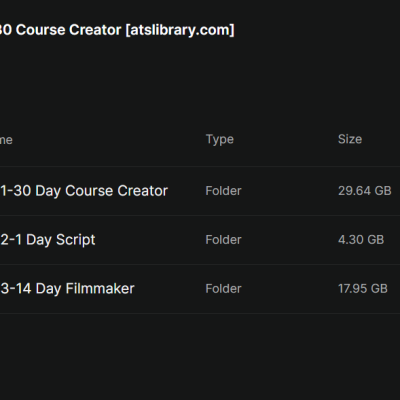 Paul Xavier – The 30 Day Course Creator Program
