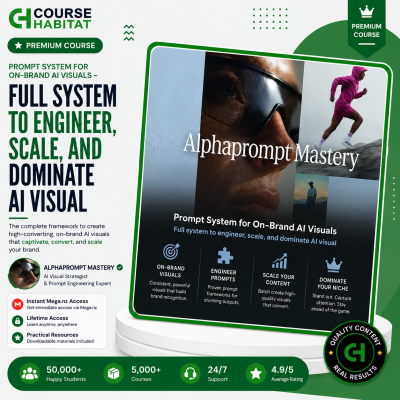 Prompt System for On-Brand AI Visuals – Full system to engineer, scale, and dominate AI visual