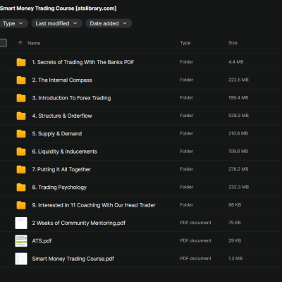 Prosperity Academy Smart Money Trading Course
