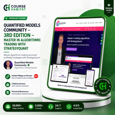 Quantified Models Community – 3rd Edition – Master in algorithmic trading with StrategyQuant