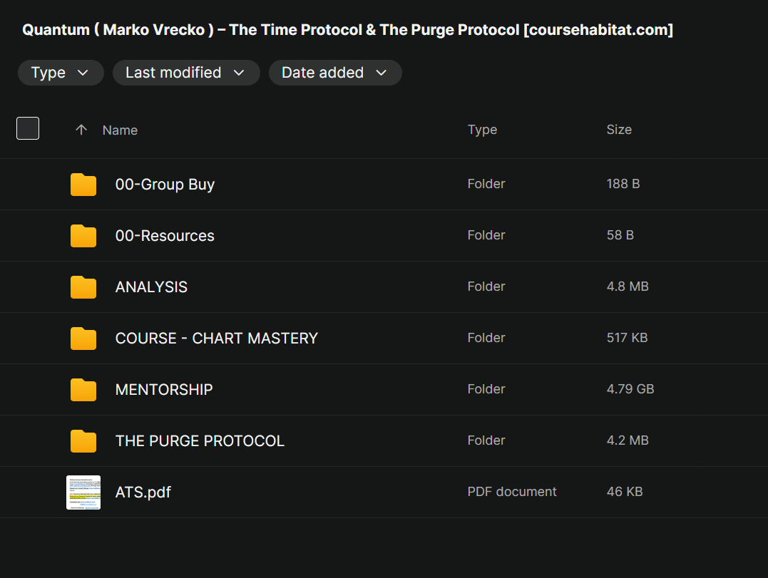 Quantum ( Marko Vrecko ) – The Time Protocol & The Purge Protocol