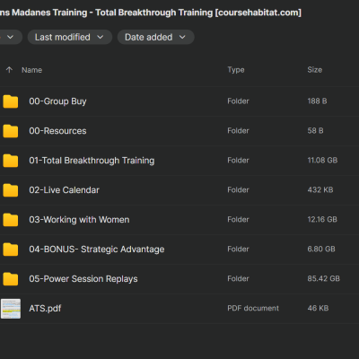 Robbins Madanes Training – Total Breakthrough Training