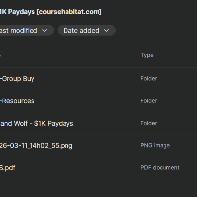 Roland Wolf – $1K Paydays