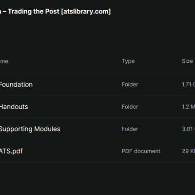 Ron Friedman – Trading the Post