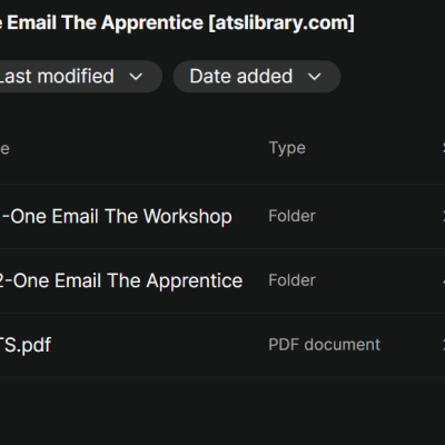 Ryan Lee – One Email (The Apprentice)