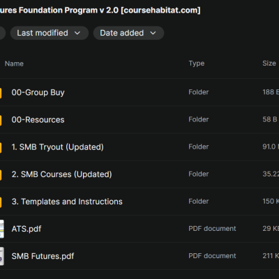 SMB Futures Foundation Program v 2.0