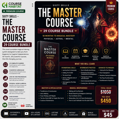 Sixty Skills – THE MASTER COURSE (29 Course Bundle)